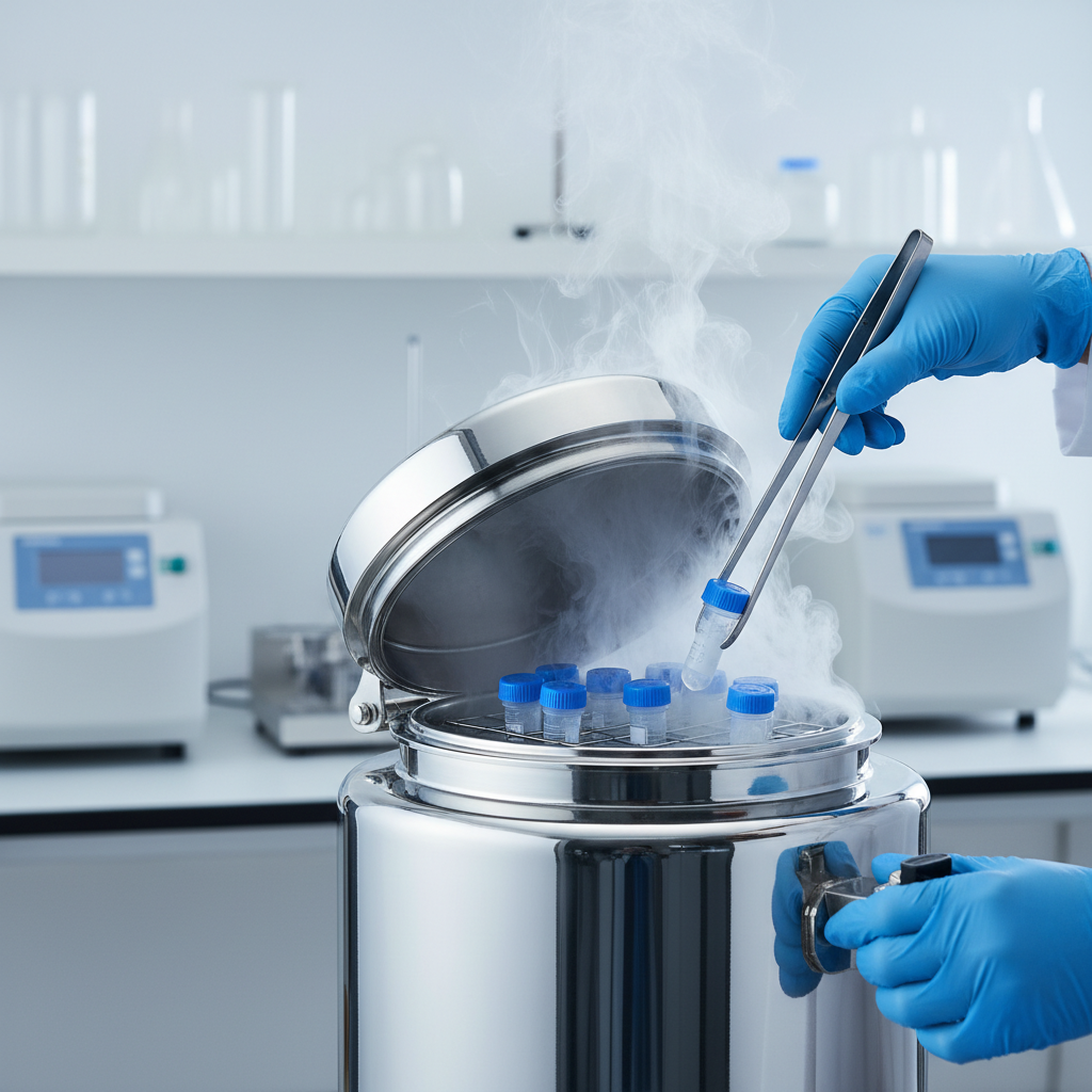 Conservation cryogénique d'échantillons biologiques : méthodes et enjeux