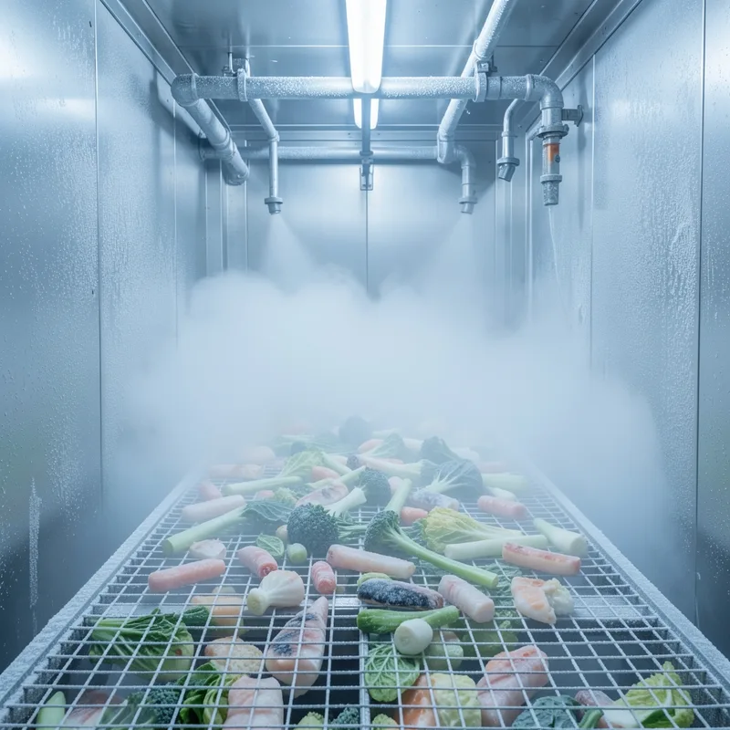 Tunnel de surgélation cryogénique : fonctionnement et choix